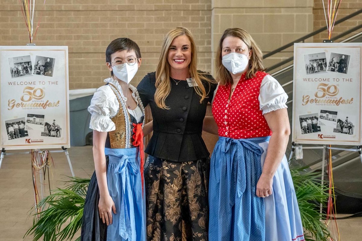 jenny_mcgown's tweet photo. We had so much fun tonight honoring our rich @KleinISD heritage at the 50th Annual GermanFest! 🇩🇪It was wonderful to catch up with so many founding families in our #KleinFamily! Thank you to all of our students and staff who made tonight such a special celebration of our home. https://t.co/TP5LrpRMXX