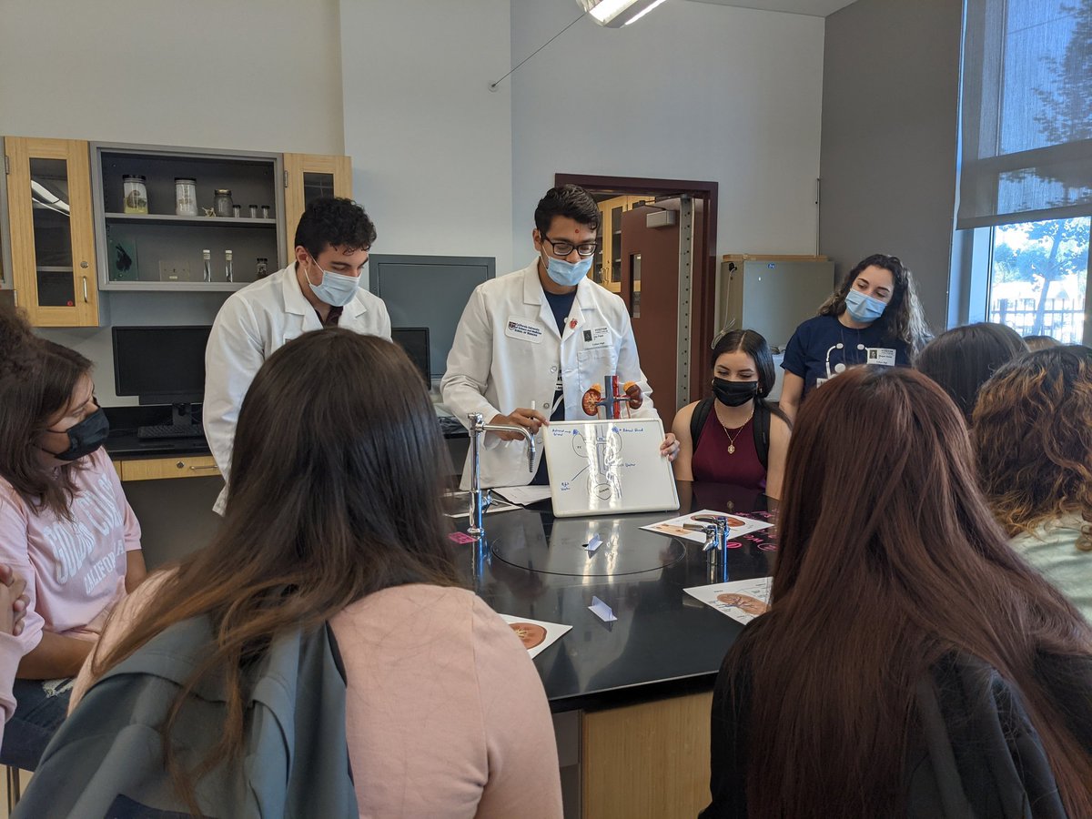msgriffithCHS's tweet photo. Health Career Collaborative meeting today. Wr learned about kidney stones and radial fractures. Always a blast to work with them. @CHSJackets_ @CjusdCte @CUSMedicine https://t.co/JFHVAk7qzi