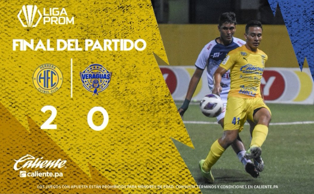 FINAL DEL PARTIDO! @caliente_pa
Gran victoria de los nuestros 2-0 sobre @veraguascd_ con doble de Greatt Pimentel.

Regístrate en caliente.pa y recibe 5$ gratis. 
➡️ bit.ly/3wczJCO