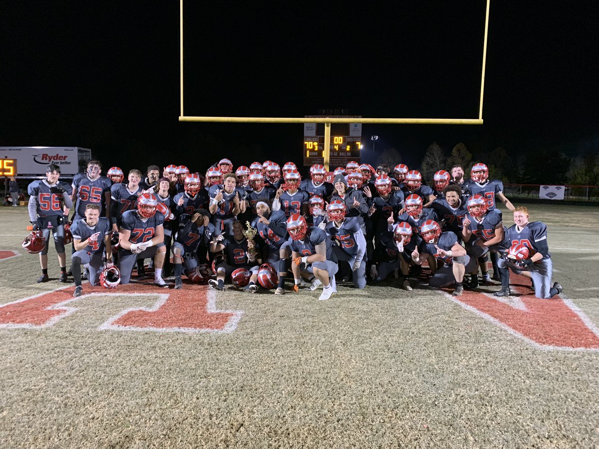 CoachLB's tweet image. Final LB 70 @SRHSsports 7. BRD champs!  @catawbacrazies