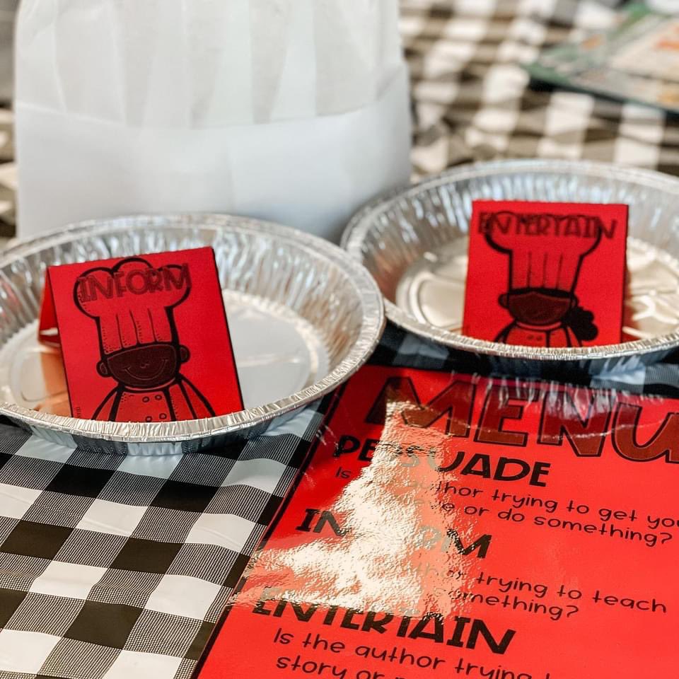 dlovesmith's tweet photo. @rachcmaresh found that teaching these @BeltonISD 2nd graders author’s purpose is as easy as pie!  #ExceptionalLearning. @CharterOakElem https://t.co/YNNOVSsvl7