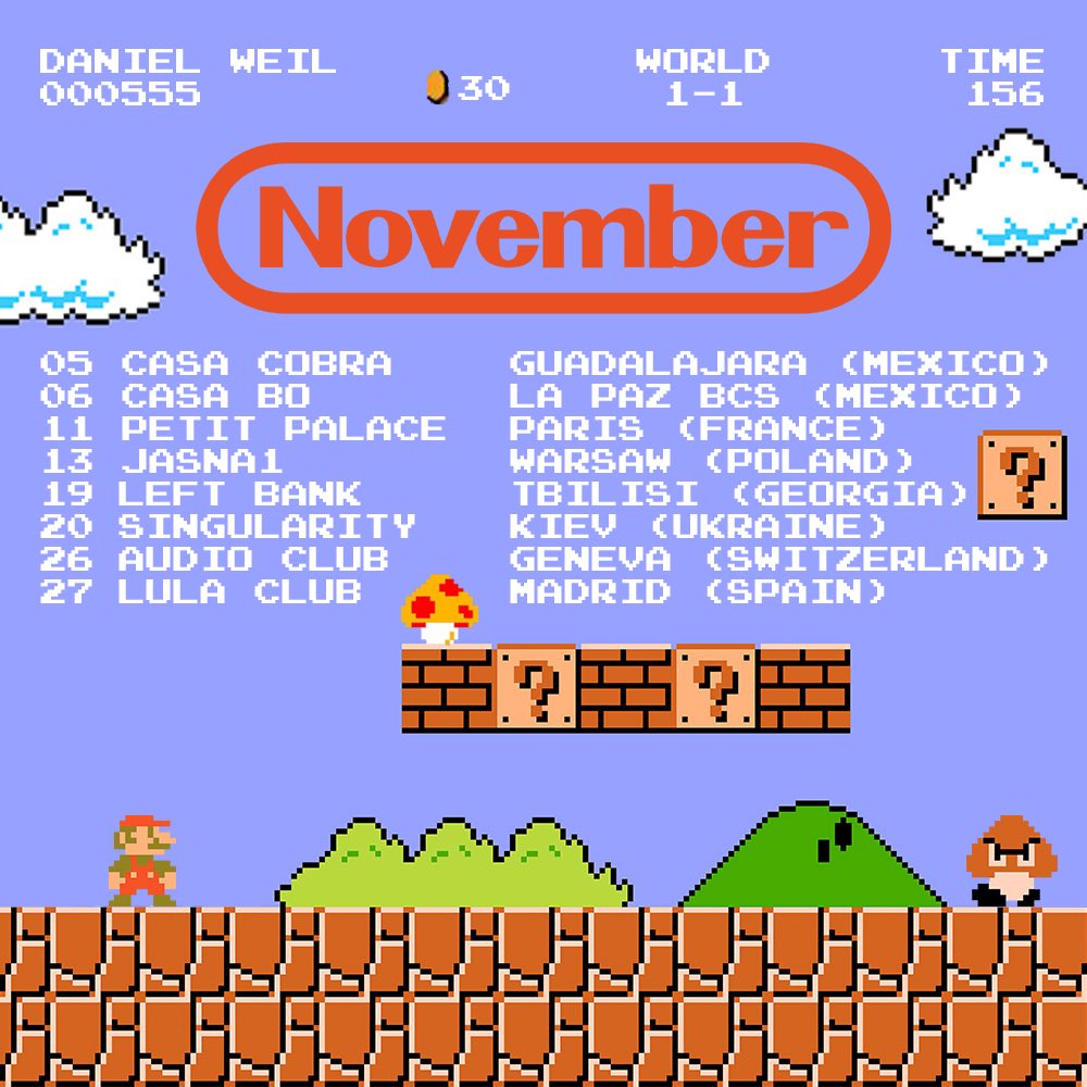 The purpose of November is to have fun