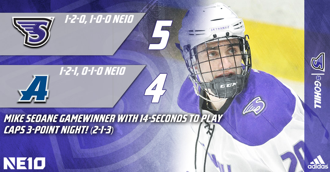 Stonehill Athletics tweet media