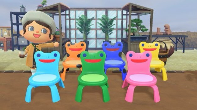 ACsamsaidwhaaat's tweet photo. 🐸FROGGY CHAIR GIVEAWAY🐸

✨One lucky friend will win all the froggy chairs! ✨

⭐️Follow me &amp; @PlatinumACNH !
⭐️Like &amp; RT!
⭐️Bonus: Comment your favorite ACNH meme for 1,000,000 bells! 

Ends 11/6 at 6PM PST! 

Good luck! 🤗

#ACNH #Giveaway https://t.co/rfVp2uHJ7Y