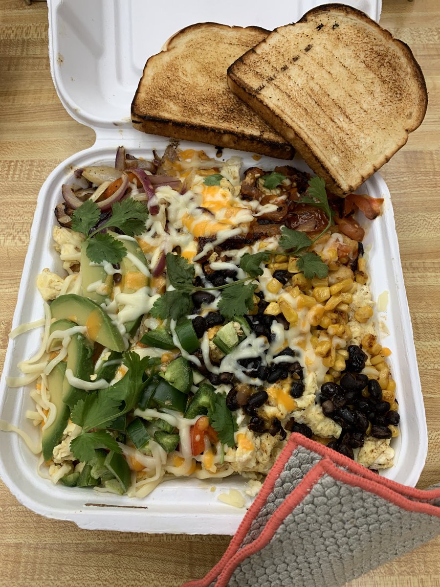 beach_sandyne's tweet photo. Who says you can’t have breakfast for dinner? @SocratesResto Breakfast Bowl coming up! #DigInStAlbert. https://t.co/Axoa7V8XnV