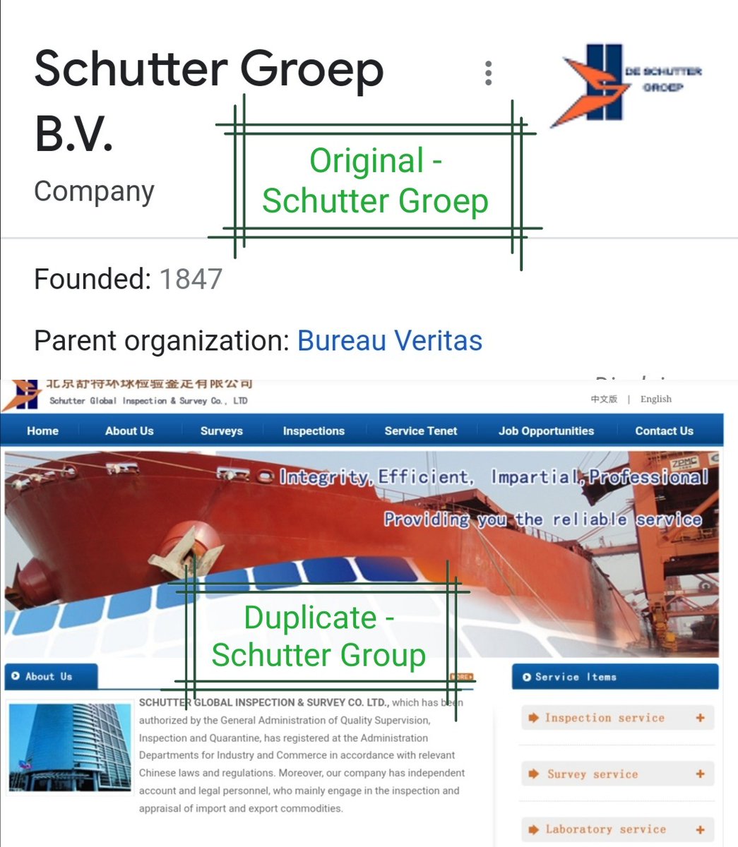AnjulaSD's tweet photo. #bureauveritas
පරීක්ශණ සමාගමේ මව් සමාගමේ නම වන Schutter Groep ට සමාන ලෙස වන සැකසූ (Altered/Fake/Replica) Schutter Group Inspection & Survery Co. Ltd මගින් harmful පොහොර පරීක්ශණ කිරීම ට නියමිතය.
ඒකට ලංකාව අනුමැතිය දුන් බව චීන #Embessy ප්රසිද්ධ කර ඇත. https://t.co/W5zzfDdliL
