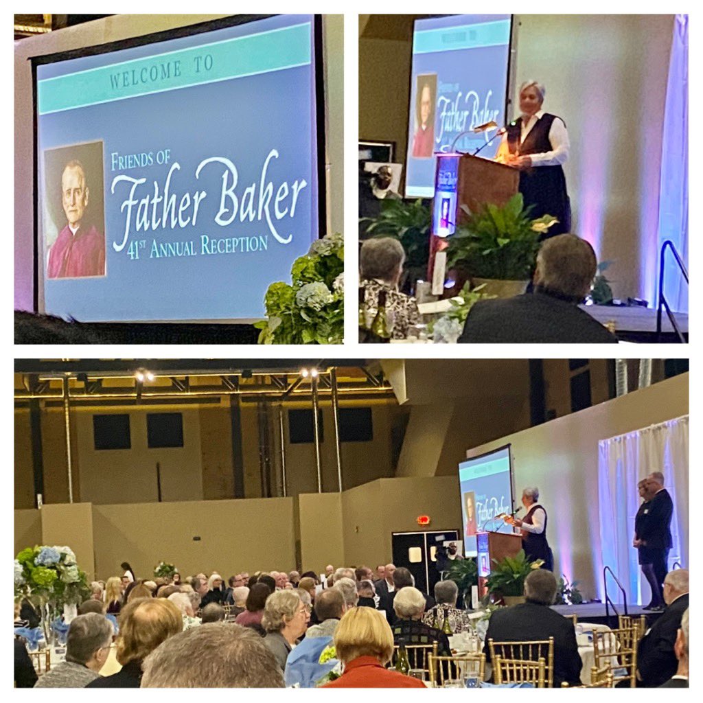 eileenwkbw's tweet photo. Wonderful event to emcee, Friends of Father Baker 41st Annual Awards event. #FatherBaker. @OLVCharities https://t.co/ZDb5hzh22Q
