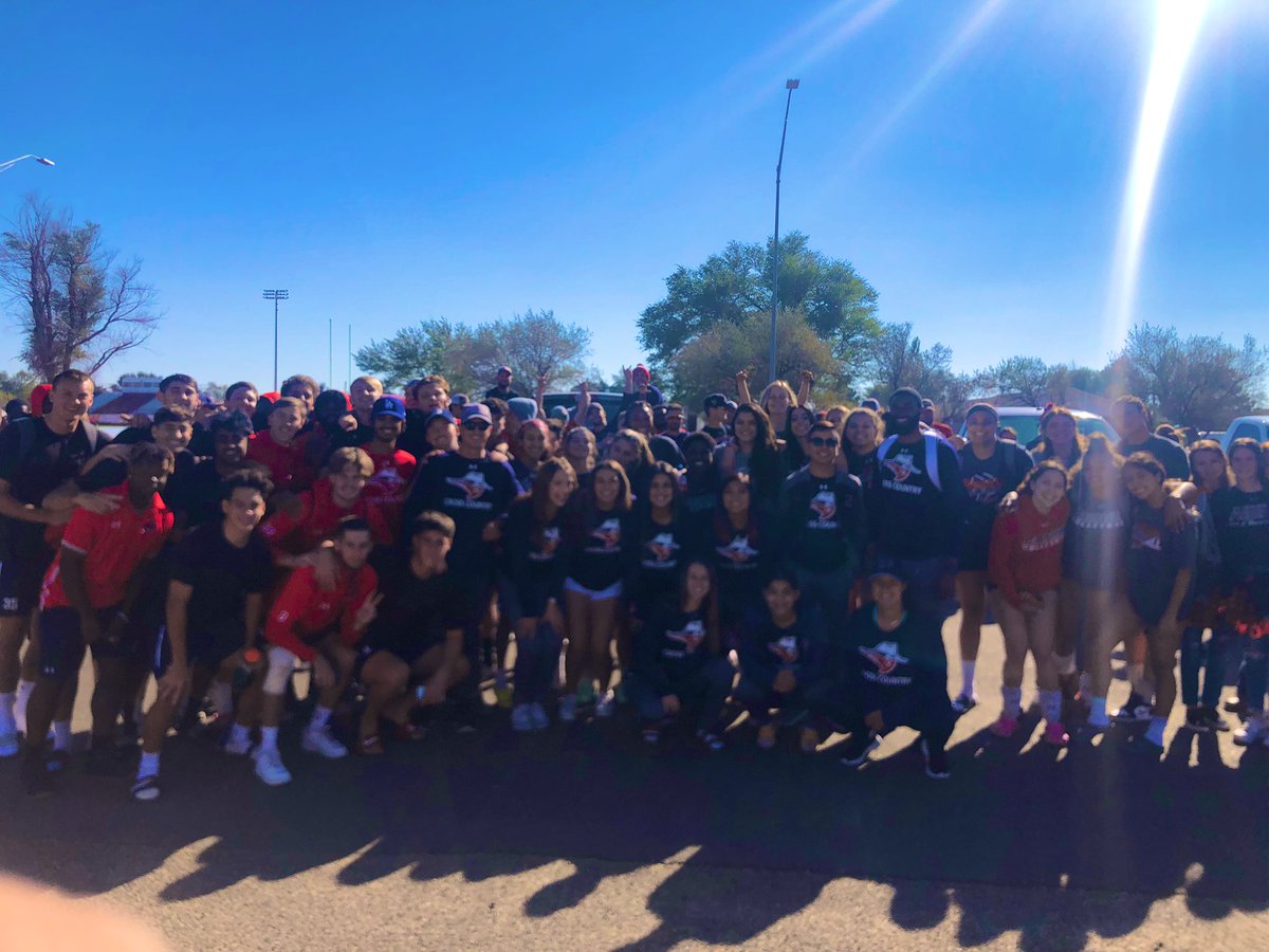 Thank you everybody for the send off for the <a href="/Sooner_Athletic/">The Sooner Athletic Conference</a> XC Meet! #aggiestampede <a href="/opsu_baseball/">OPSU Baseball</a> @OPSU_Soccer <a href="/opsu_s/">OPSU Women’s Soccer</a> <a href="/OPSUWBB/">OPSU WOMEN'S BASKETBALL</a> <a href="/OpsuTrack/">OPSU Track and Cross Country</a> <a href="/OPSU_Volleyball/">Panhandle Volleyball</a> <a href="/OPSUAthletics/">OPSU Aggie Athletics</a> <a href="/OPSUFootball/">OPSU Football</a> <a href="/OPSUSoftball/">OPSU Softball 🥎</a> <a href="/LifeOpsu/">OPSU Student Life</a>