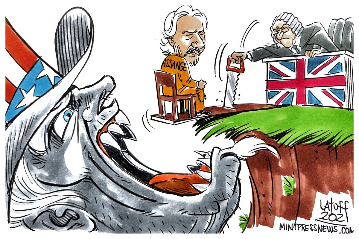 175 year sentence for reporting the truth #FreeAssangeNOW