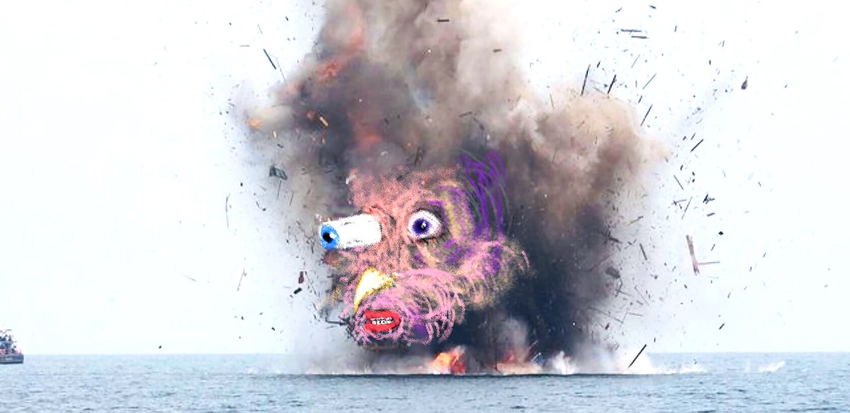 lamespa1's tweet photo. @NFTDropping Hi.. cant stop minting...here some new explosive..hope it blows:
Dentuman 
https://t.co/KqsJVKQ5vM
8533px X 4261px | 300ppi | RGB
iPad drawing
20eds | 0,5TZ
#NFTartist #nftcollector #hicetnunc #illustration #Nftdrop #NFTCommunity #OBJKT #HEN #hen500k  #tezos https://t.co/reP2jPD97C