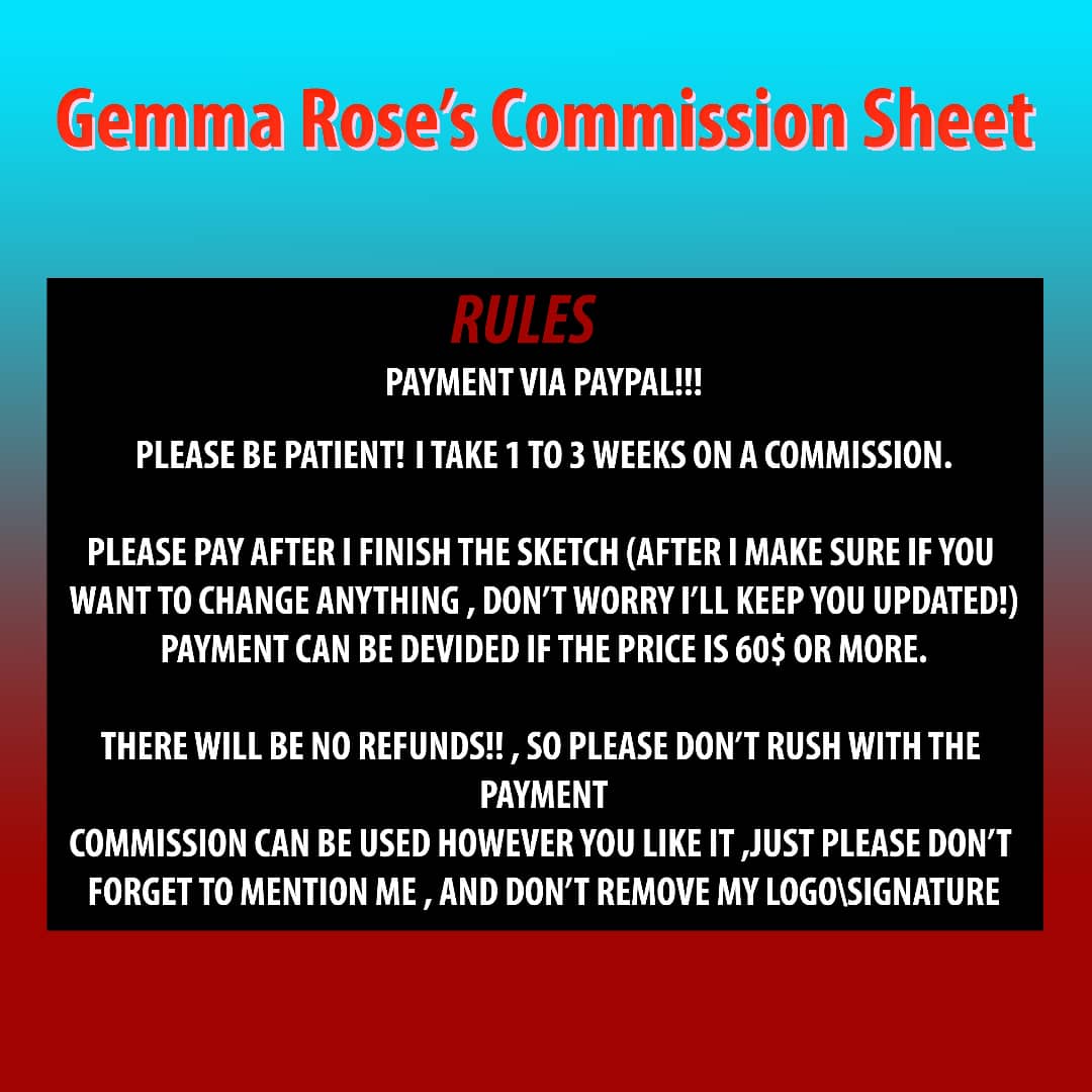GMR_artwork's tweet photo. finally I've made my own sloppy commission sheet!
check the thread for prices! 
DM if you want one!

#commissionsopen #commission #digitalart https://t.co/OayznUU90H