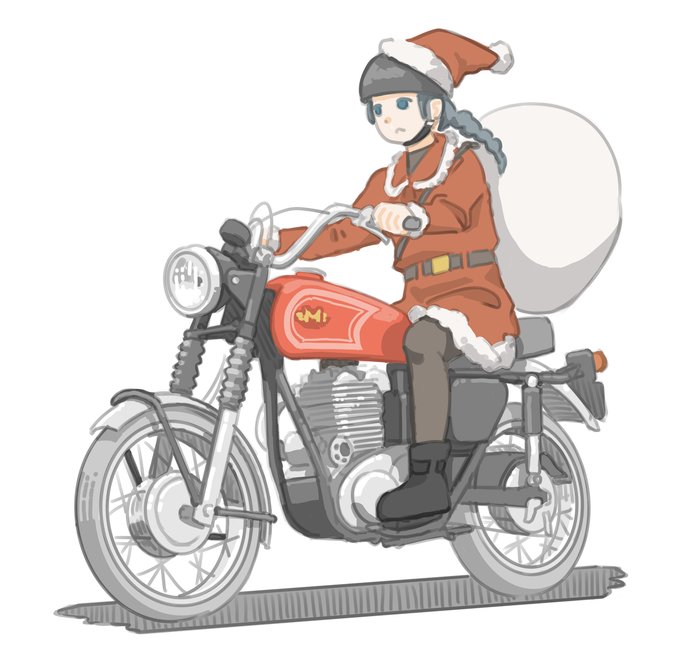 バイクイラストのtwitterイラスト検索結果