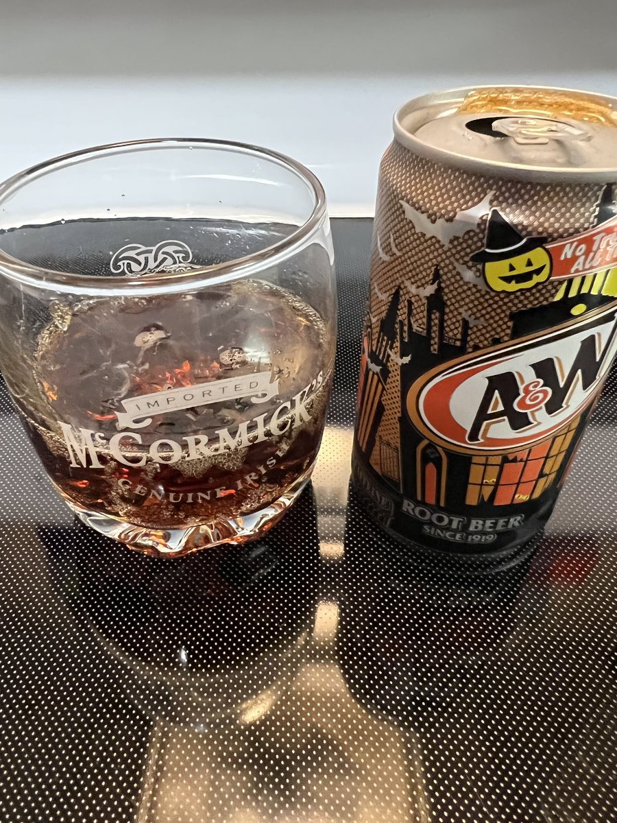 Oh what the hell, I’m not driving… barkeep, I’ll have an A&W, neat. #rootbeer #crazyfriday #41yearsold