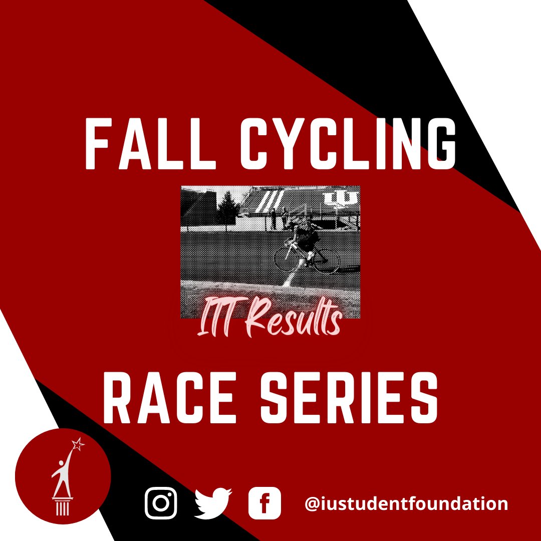 IUSF's tweet photo. The Final ITT Results are here, thank you to everyone who was able to come support the riders, helped setup and run everything smoothly for our first Fall Series Event.

Can't wait to see you back tomorrow @12 for Street Sprints, our second event of the Series. https://t.co/vR7zlEfzeO