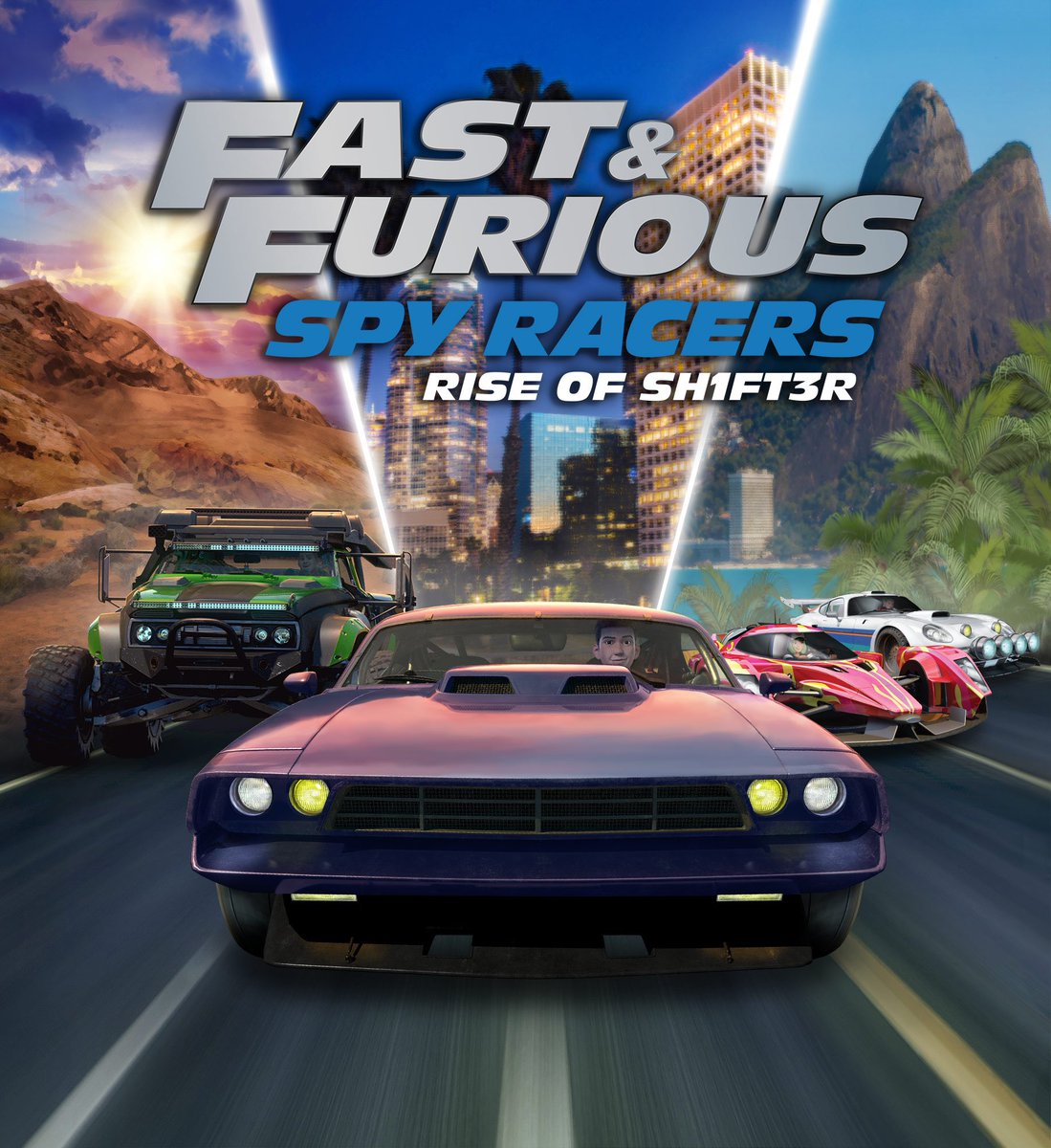 The first videogame of Fast & Furious: Spy Racers is out today! I can’t wait to see everyone playing as their favorite Spy Racer on a high speed mission to stop SH1FT3R. It's got the coolest cars and tracks from the show. @Outright_Games #FastFuriousSpyRacers #RiseOfSH1FT3R