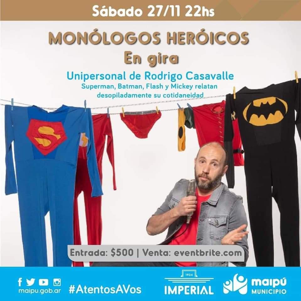 #VeniteAlImperial 
#CarteleraImperial
#MaipuMunicipio