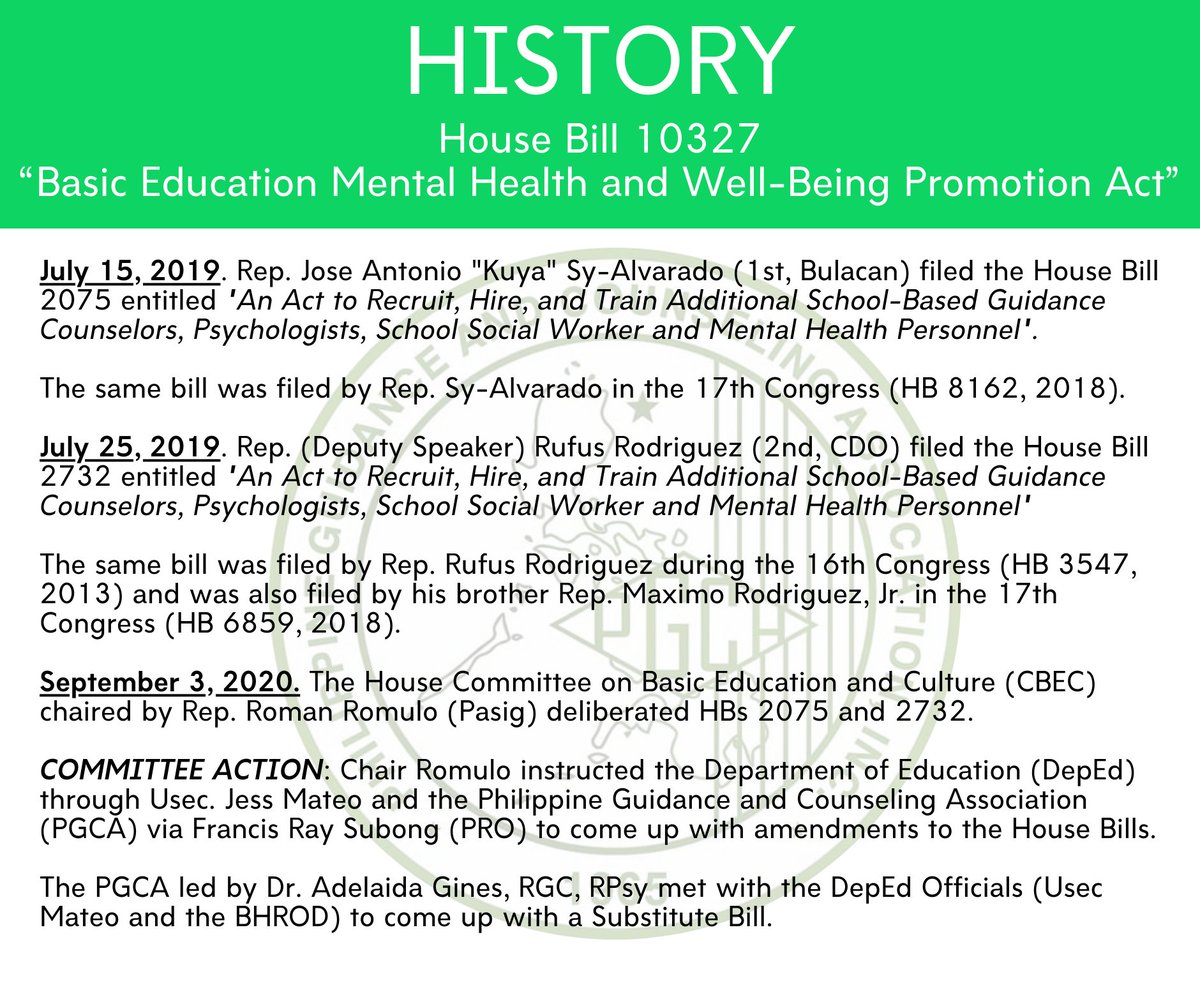 OfficialPgca's tweet photo. The Philippine Guidance and Counseling Association (PGCA) continues to advocate for the welfare and career development of Guidance Counselors, other mental health and allied professionals as well as our learners, teachers, and non-teaching personnel in DepEd. https://t.co/fmcaY2FJvp