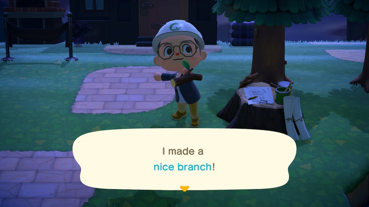 amindofitsown's tweet photo. Really?! lol #nicebranch #AnimalCrossing #ACNH #NintendoSwitch https://t.co/XAZ8Vmlbu1