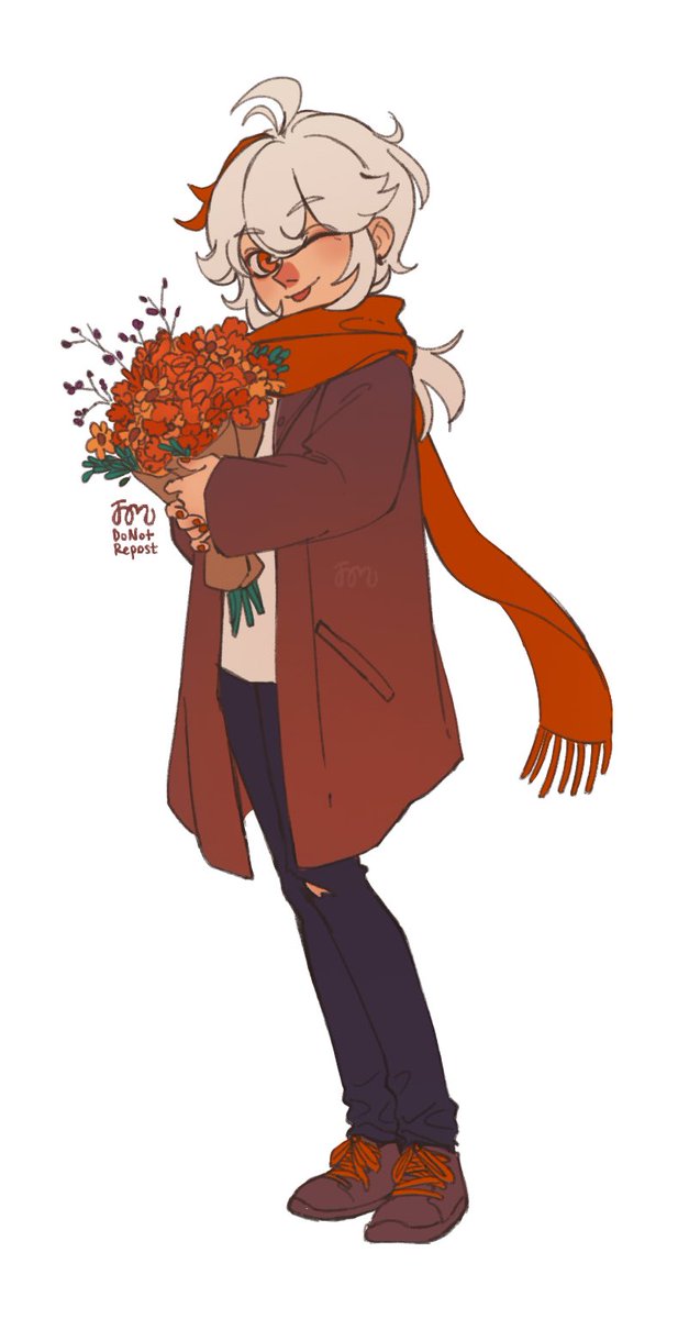 jenni__mon's tweet photo. Kazuha ha llegado con flores aaaAaA 😳💕 seguiré haciendo muchos fanarts así jeje #GenshinImpact #Kazuha #Genshinfanart https://t.co/Ch1f3NmBSm