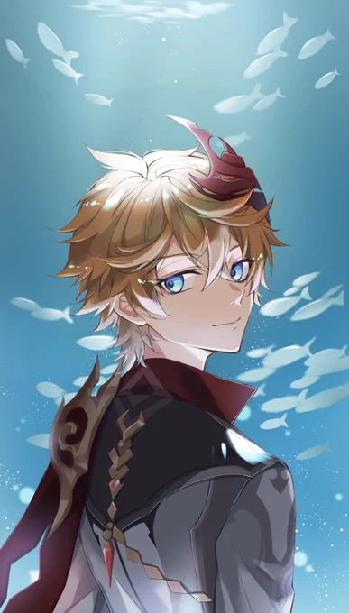 #原神 #tartaglia 
タルタリヤ🐟 