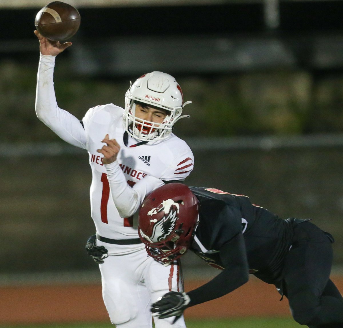 Serra Catholic defeated Neshannock 61-21 in the first round of the WPIAL 2A Playoffs on Nov. 5th, 2021 at the Norwin Knights Stadium at Norwin High School in Irwin. 

With the win, the #6 seed Eagles will face #3 seed Laurel in the Quarterfinals.