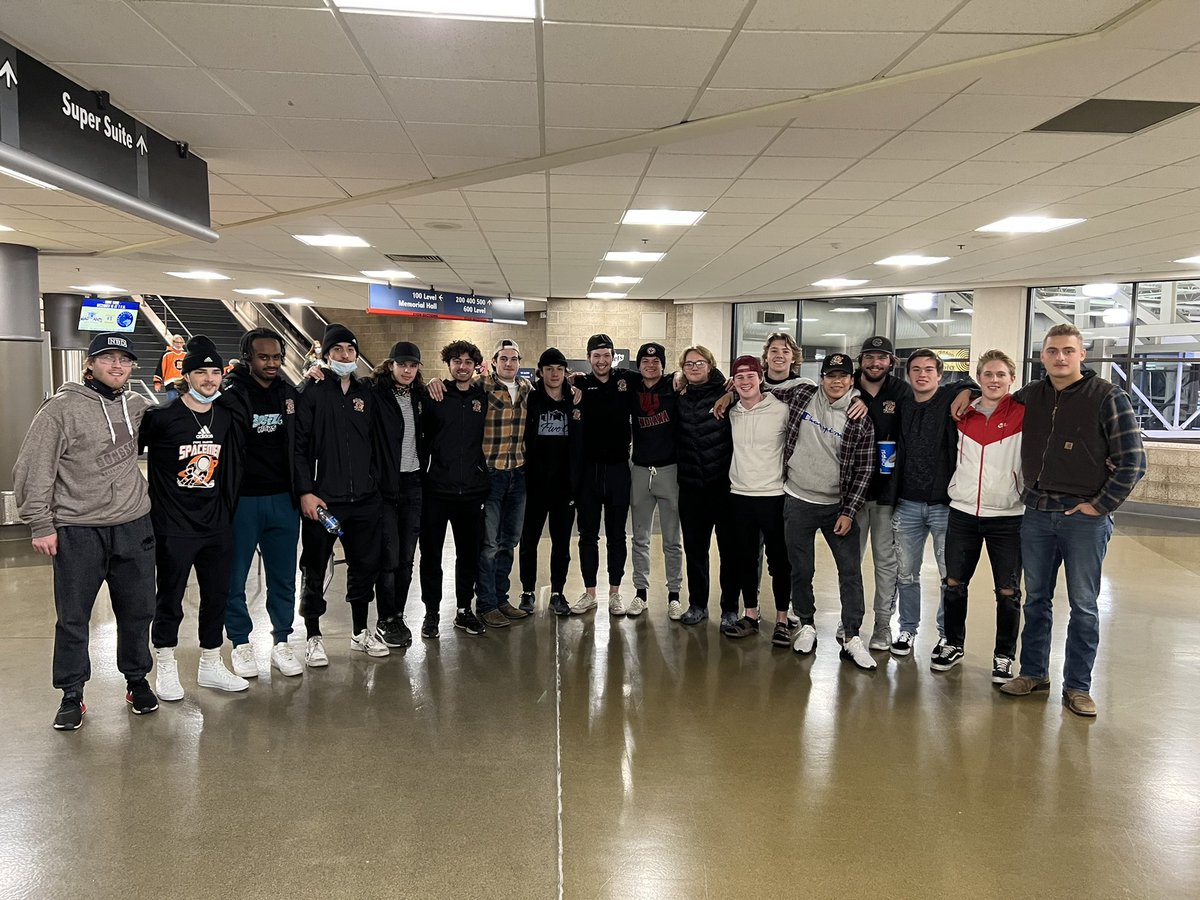 The Spacemen supporting the <a href="/FWKomets/">Fort Wayne Komets</a>