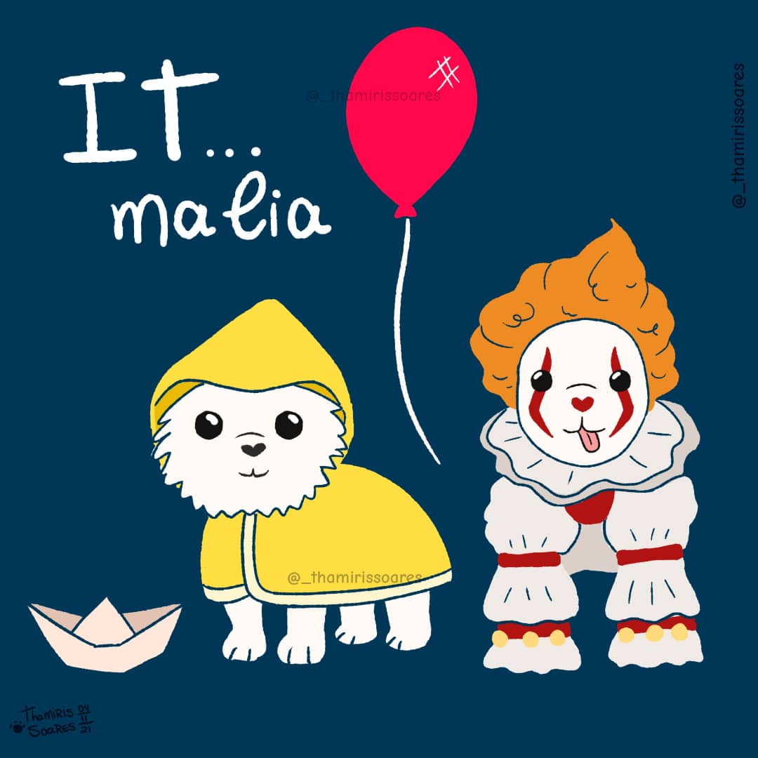 _thamirissoares's tweet photo. It..Malia 🤡🎈
#ilustração #art #arte ##ilustrationart #it #itacoisa #itmalia https://t.co/b7ksv2TilJ
