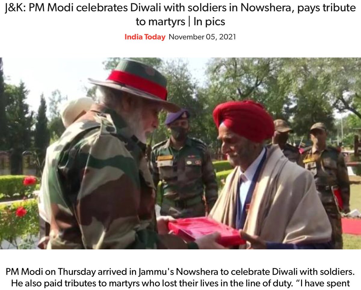 RomeshNadir's tweet photo. Modi not a PM on a vacation on #INSVirat. “When Prime Minister Modi spends Diwali with Jawans and the families of our martyrs, it ignites the feeling of oneness and sends message of warmth and support of 1.35 billion people for our Jawans guarding us.”
https://t.co/1NZNomTNUJ https://t.co/b7OKUhpSxg