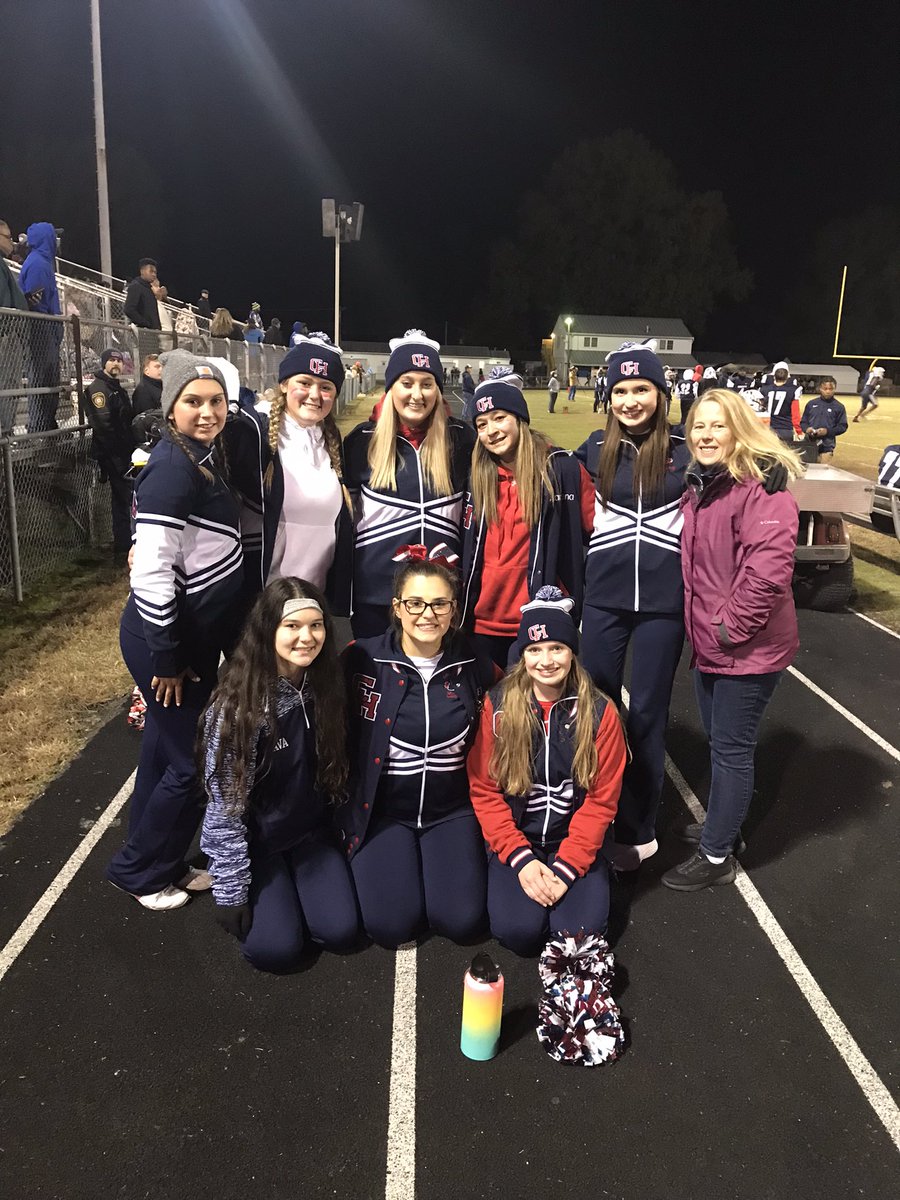 ColonialHtsHigh's tweet photo. Raise that Victory Flag Colonials!  Congratulations to our @ColonialsFball team for finishing their season with a 22-10 win over Petersburg.  Thank you cheerleaders, Marching Colonials, and Colonial Crazies for your support.  @All_Sports_CHHS @TheRVASportsNet @WSroufe https://t.co/ZFqmLTgW0J