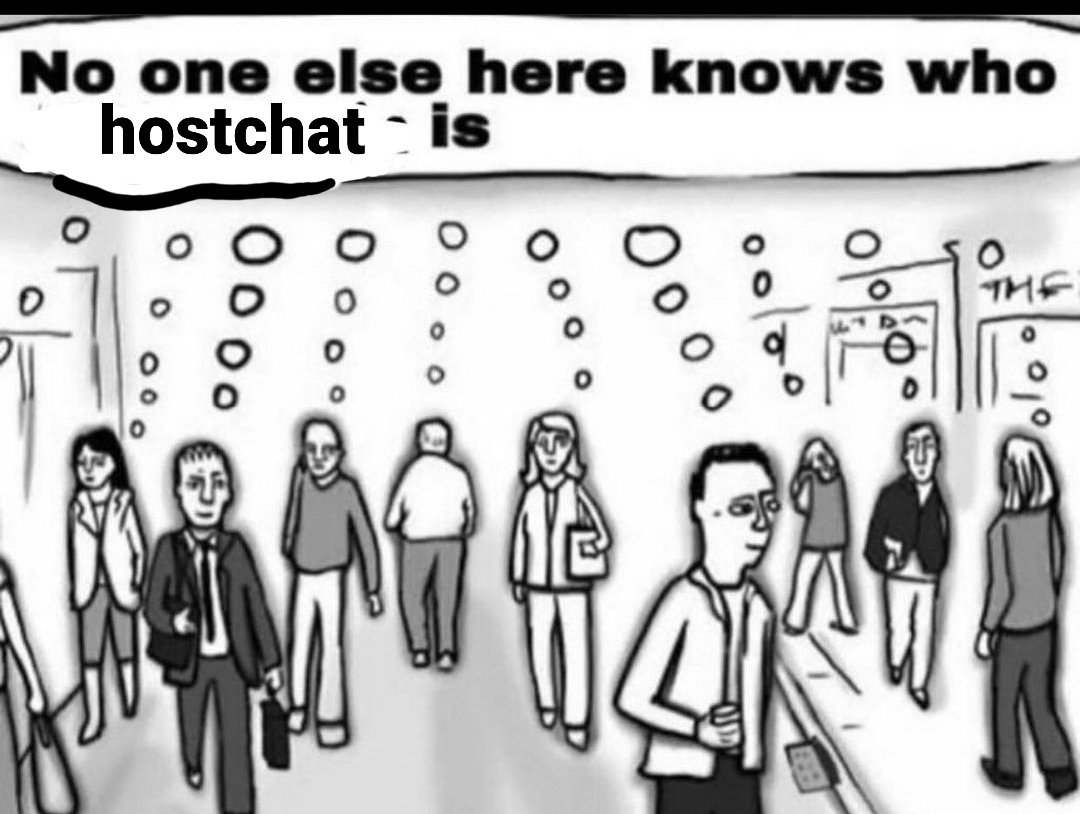 HostChatPod's tweet photo. strike up a conversation with a stranger about #hostchat... you'll be surprised who all is in the know... in the know about #hostchat https://t.co/iaUTsu7Wz9
