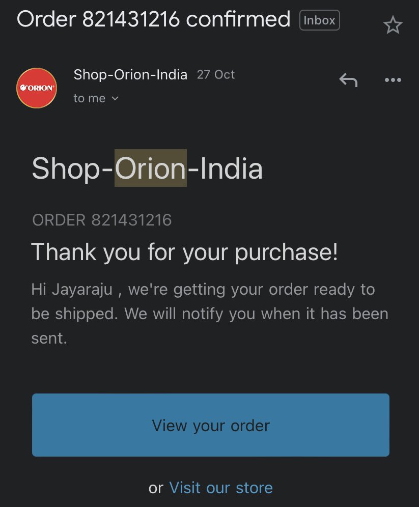 JayarajuNadipa2's tweet photo. Please donβt suggest such type of websites and products for us on cred market place.I completely believe in cred so i went blindly with that website to order. I will never ever trust cred market from now onπ. #stopcred @InOrionChocoPie https://t.co/eBoPROfgf2