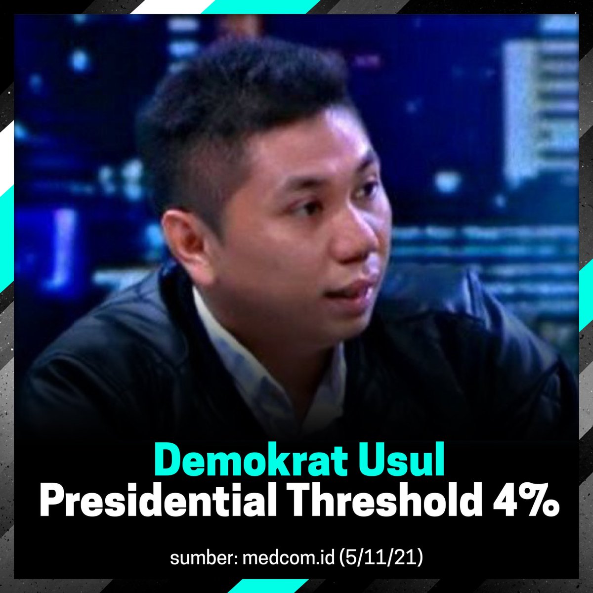 PDemokrat's tweet photo. Demokrat usul Presiden Threshold 4%

https://t.co/gGYxzbsvzT https://t.co/fJqhE0Im9c