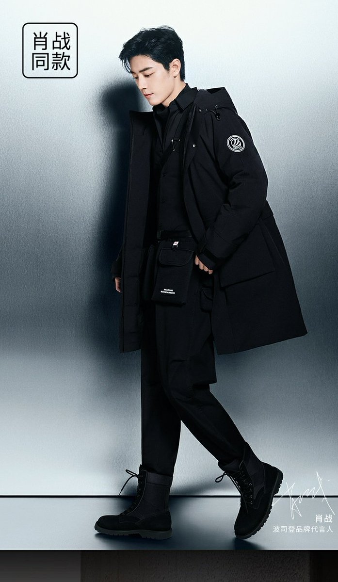 applesncrack's tweet photo. This design is 😍 Xiao Zhan looks so good in all black
#XiaoZhan
#XiaoZhanxBosideng https://t.co/3tO7JU6Q7a