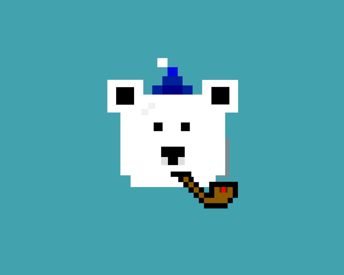 SquareBearNFT's tweet photo. SquareBear Original: Polar Pipe🐻‍❄️🔥🔥
*SNEAK PEAK*

#SquareBear #SquareBearNFT #Crypto #Polarpipe #explorepage https://t.co/geG7XqZJXp