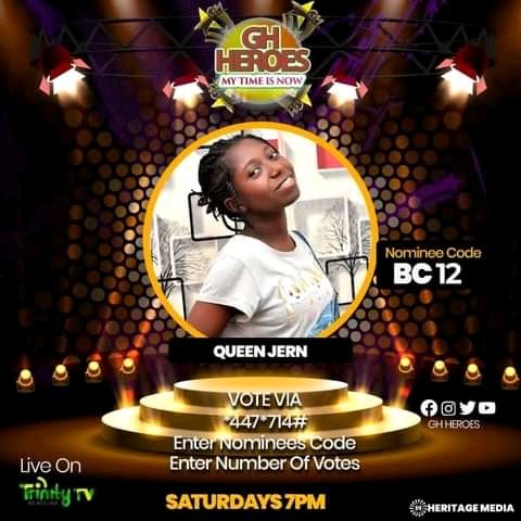 QueenJern's tweet photo. Lovely people here we are with another big reality show.
Keep me in the competition by voting massively for me 🤗 https://t.co/C6mR3MtuDR