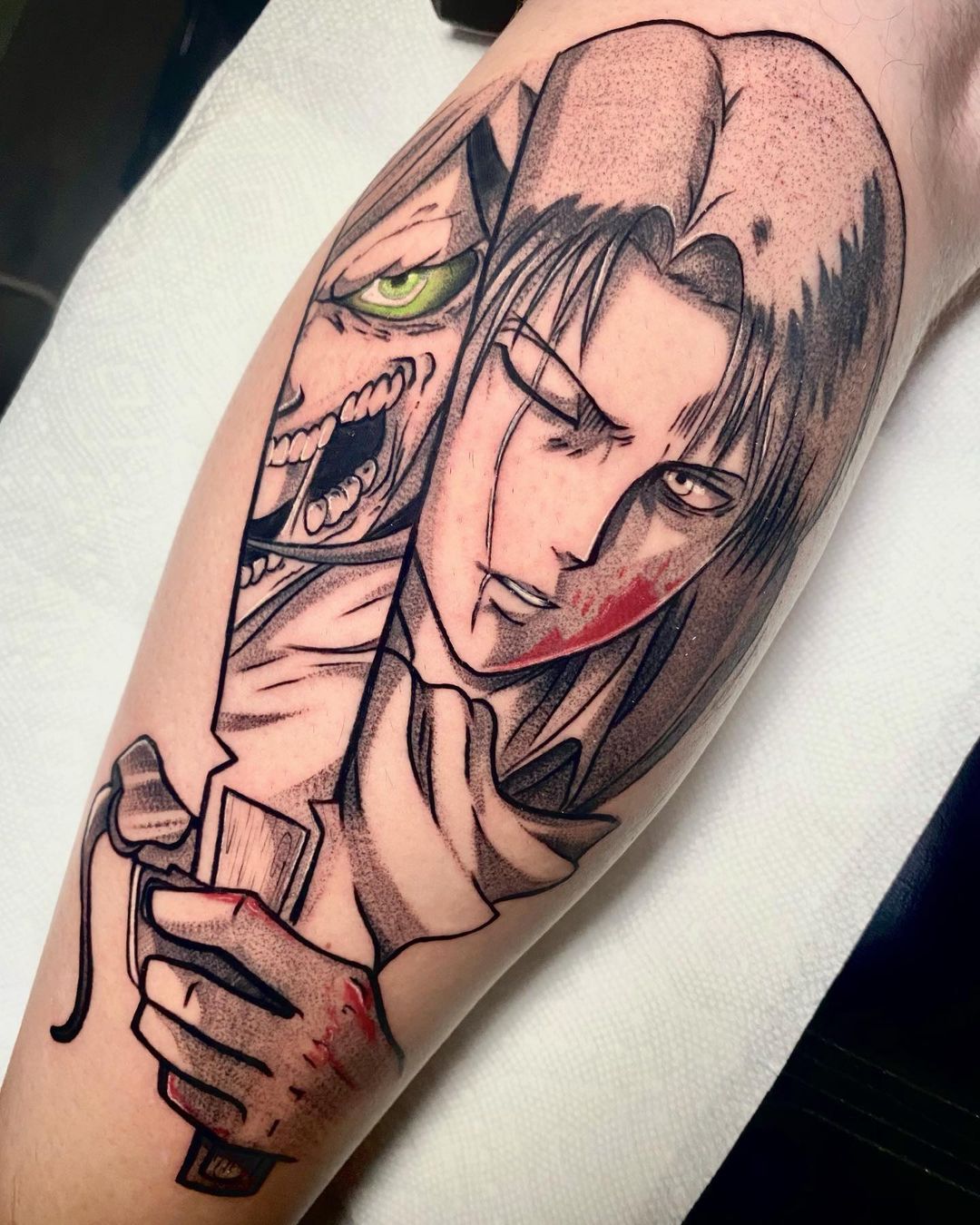 levi ackerman season 4 tattooTikTok Search