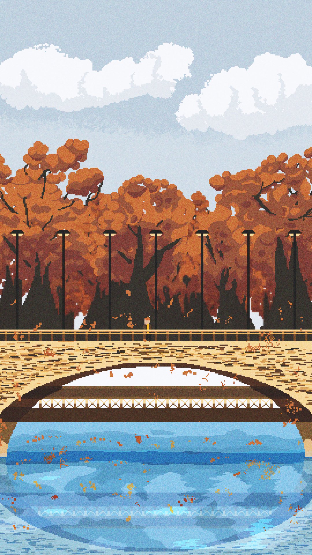 Artech Alone 風景 背景 Pixel Pixelart ドット絵 8bit Illustration Wallpaper Background T Co Pc09gllz3p Twitter