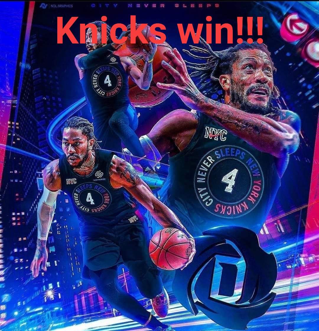ValstonS's tweet photo. D-ROSE YOU ARE THE MAN ๐ฅ๐ฅ๐ฅ๐ฅ๐น!!!! #DerickRose #KnicksTape #NewYorkForever https://t.co/LXeL4JAHCS