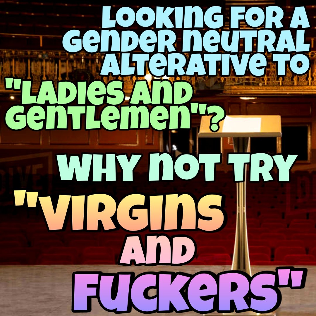 Inclusiveness matters, people!

#honorifics #publicspeaking #binarybroker #crowdpleaser #progressivetechno #visibilitymatters #policyreview #languageexchange