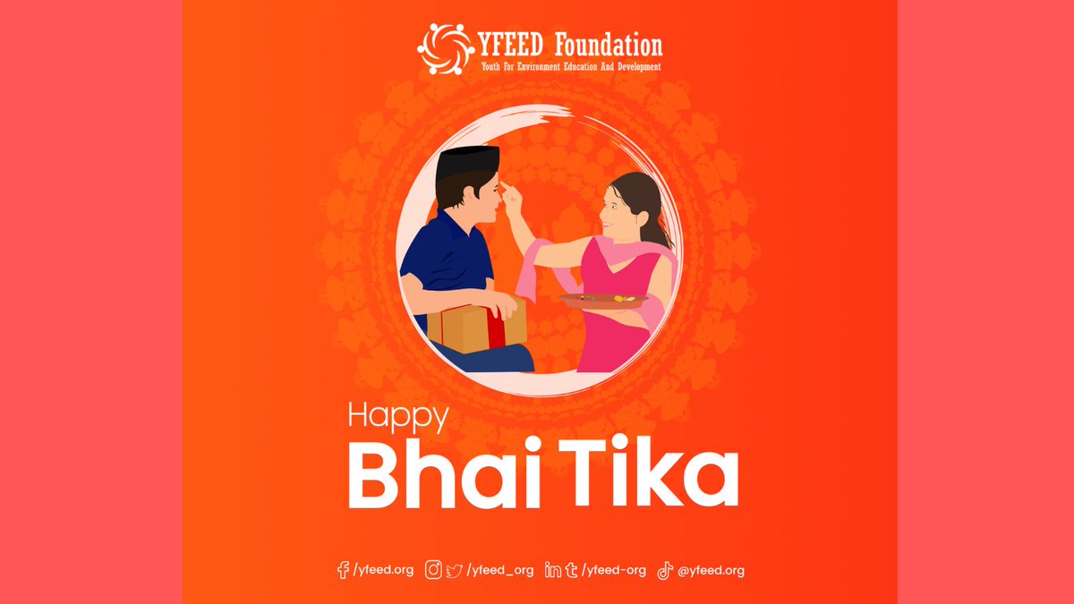 To all the brothers of the nation 
We wish you a Happy Bhai Tika!