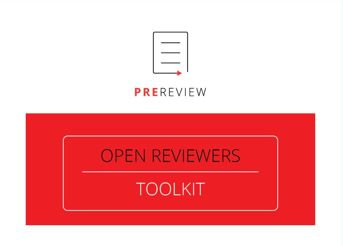 The Open Reviewers Toolkit was created by <a href="/PREreview_/">PREreview</a>  to help guide the responsible evaluation of research manuscripts:
🛠️Guidance for bias assessment
🛠️A framework for how to read &amp; evaluate a manuscript
🛠️A self-assessment rubric 
🔗ow.ly/UUle50GGfI6