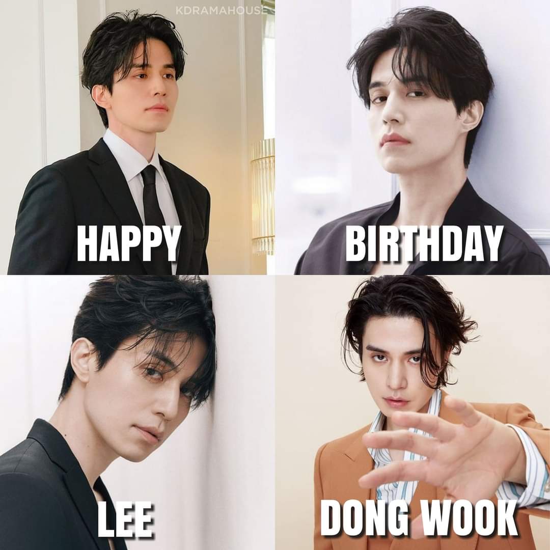 Happy 40th Birthday Lee Dong Wook 