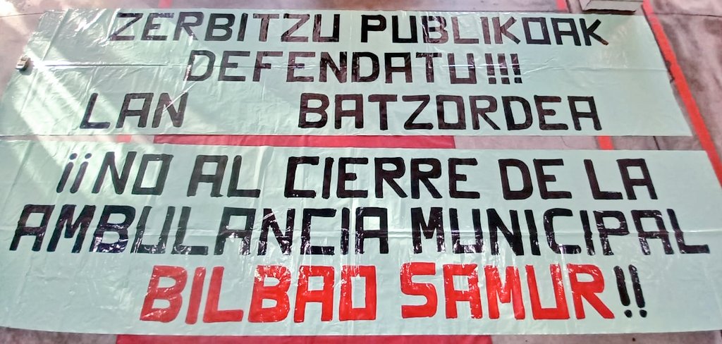 SOSBilbaoSAMUR's tweet photo. En 2012, #Azkuna decidió recortar el Servicio de Ambulancias Municipal pasando de dos ambulancias (SVA+SVB) a una en la que no se pudiera garantizar la prestación de Soporte Vital Avanzado. @Aldekoa_Andoni dejó claro que en caso necesario subcontratarían los servicios. https://t.co/nPMaxRhkcT