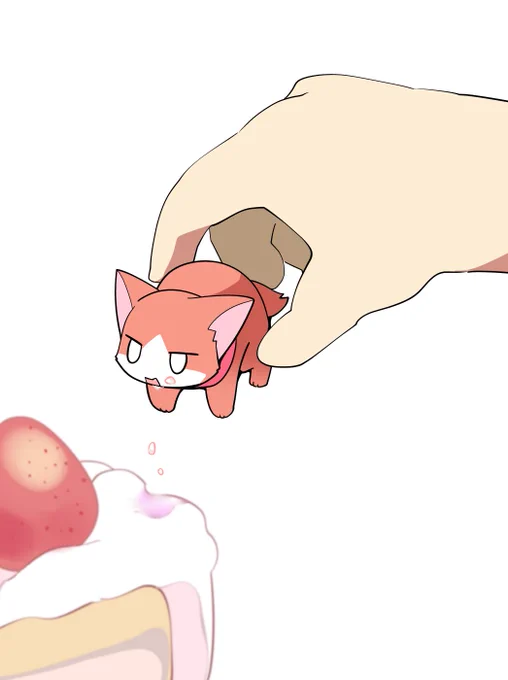 ケーキをむさぼりたいみみ太 