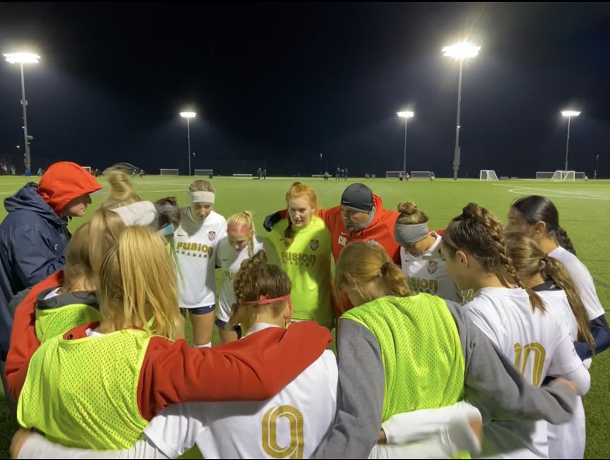 kcfusion2004GA's tweet photo. Central States Cup game 1 vs KCSG  ECNL RL 03/04 - big effort gets the 2-0 shutout! 
Goals by Claire Mullen with a PK and Bailee Shinkle unassisted 
Shutout Maddox Fergus and the defense! #fusionfamily #centralstatescup @kcfusionsc https://t.co/cTdoA2iq7T