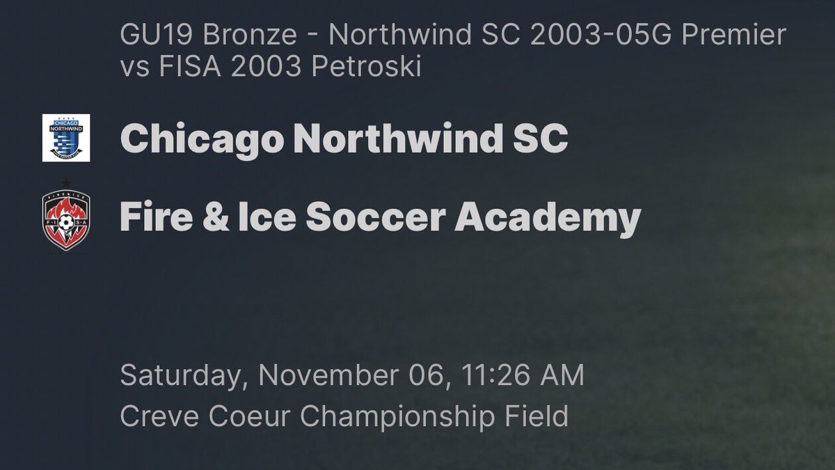 Creve Coeur Park Soccer Complex tweet media