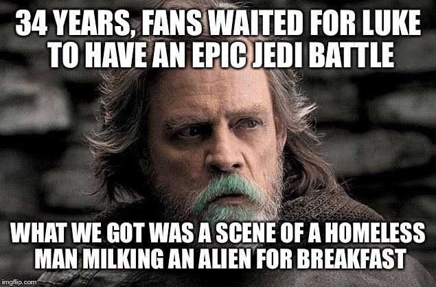Sheev066's tweet photo. The people who claim to like this movie can’t even defend it. https://t.co/JeN4P1LxZ0