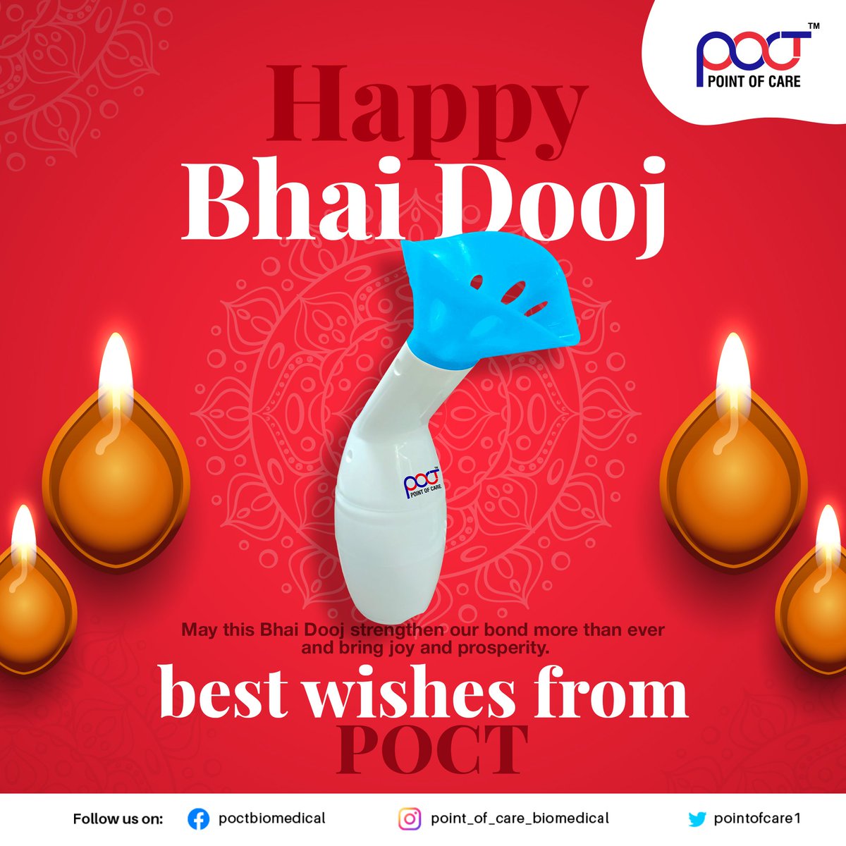 PointofCare1's tweet photo. Haopy BhaiDooj.. 😊
.
.
.
#biomedicalengineering
#biomedicalproducts
#biomedicalinstrument
#medicalproducts
#medicalequipment
#poctbio https://t.co/4aSsHyXDBy