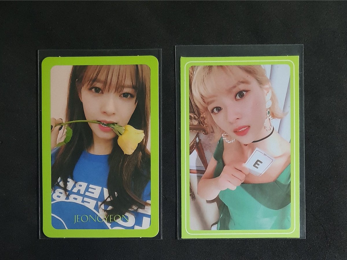 jeonsolyeon's tweet photo. wts lfb ic

Jeongyeon photocards
- What is Love
- Fancy (with minimal flaw)

Sold as set only for 165 pesos (150 if payo)

MOP: GCash
MOD: Shopee checkout, SDD, direct ggx

Message me for more photos and inquiries 

🏷 twice official wil jy pc onhand interest check ph https://t.co/FlbGfScWAI