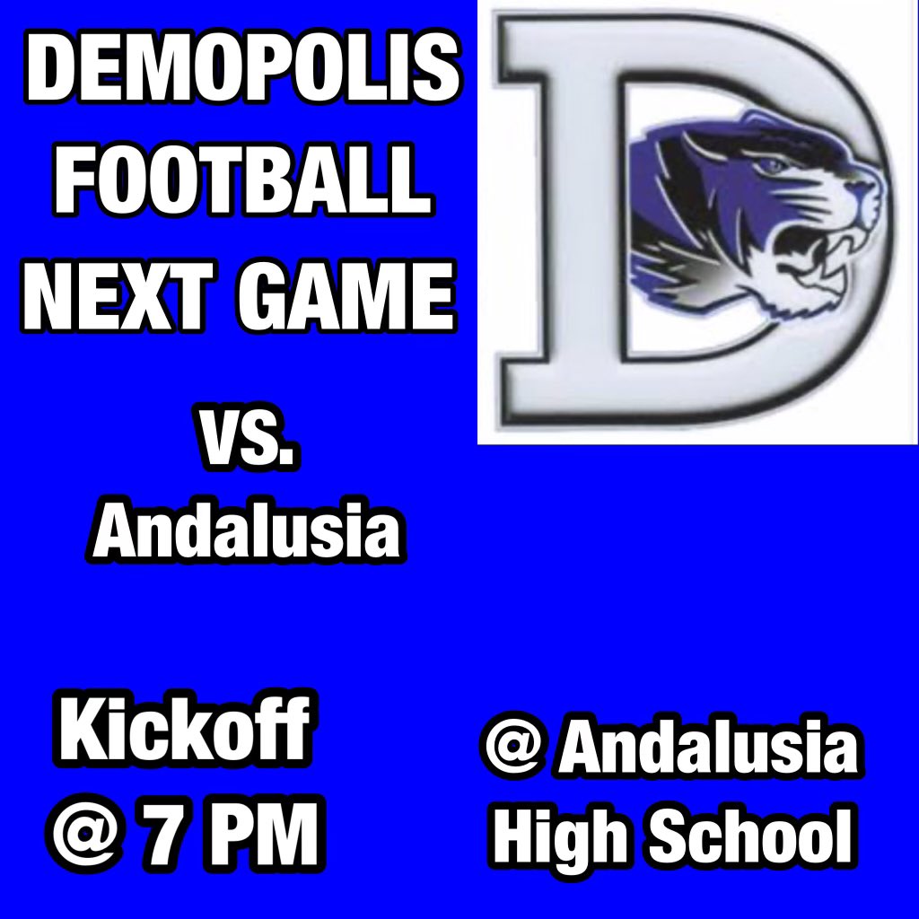 demopstats's tweet photo. Demopolis defeats B. C. Rain, 49-6, in the first round of the playoffs. The Tigers travel to Andalusia for round two next Friday. #blueheat https://t.co/H335EAKKn3